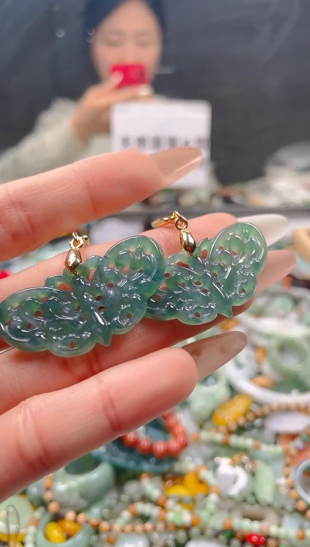 【闪购商品】翡翠颈饰未镶嵌/Y/翡翠A货一图一物