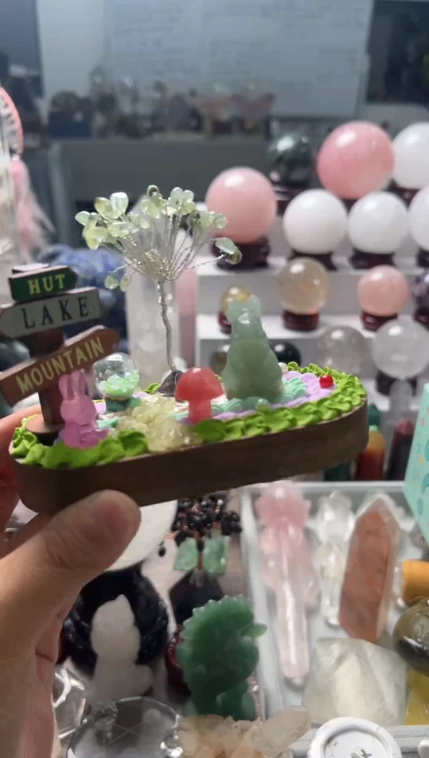 水晶摆件未镶嵌Y060