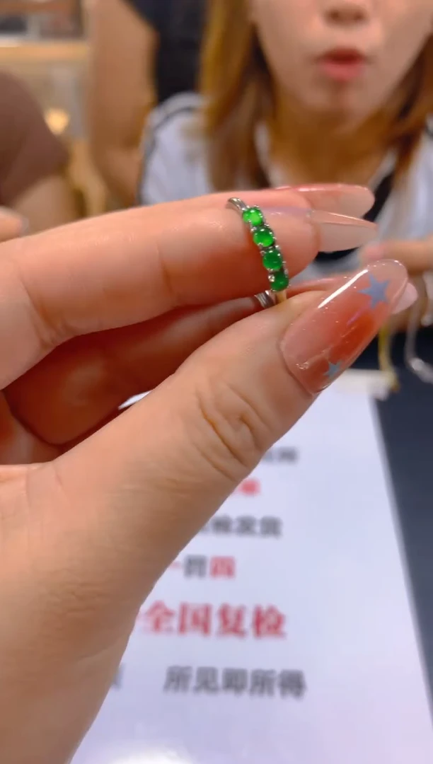 翡翠戒指未镶嵌0583001517多样性发一