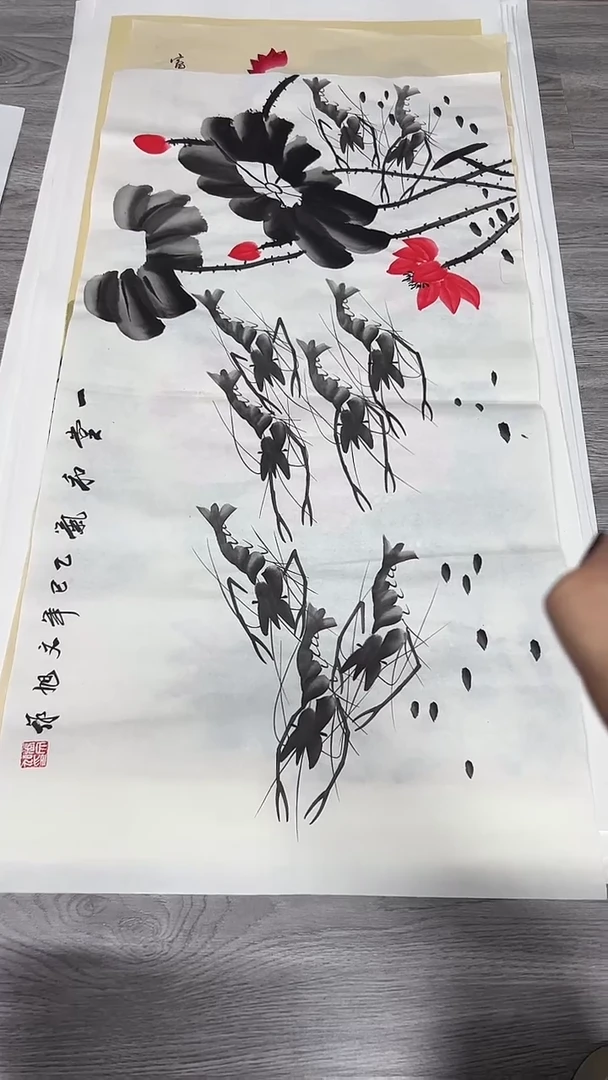 手绘国画欣赏鉴赏9999