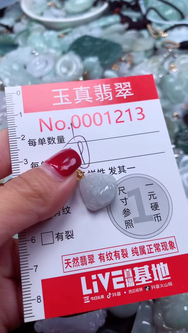 颈饰未镶嵌翡翠1213