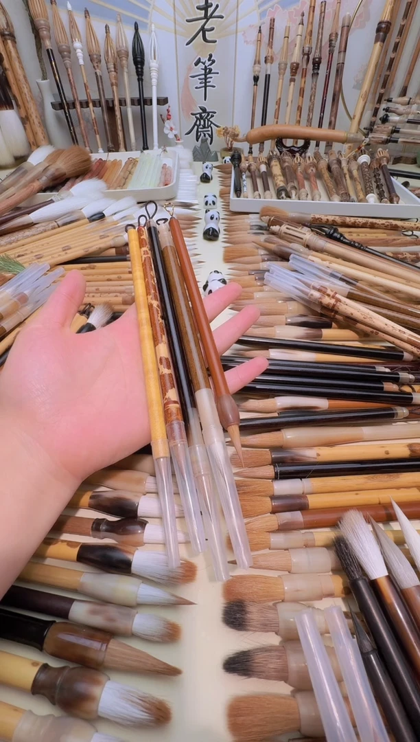 各类小楷笔组合套装共五支见截图