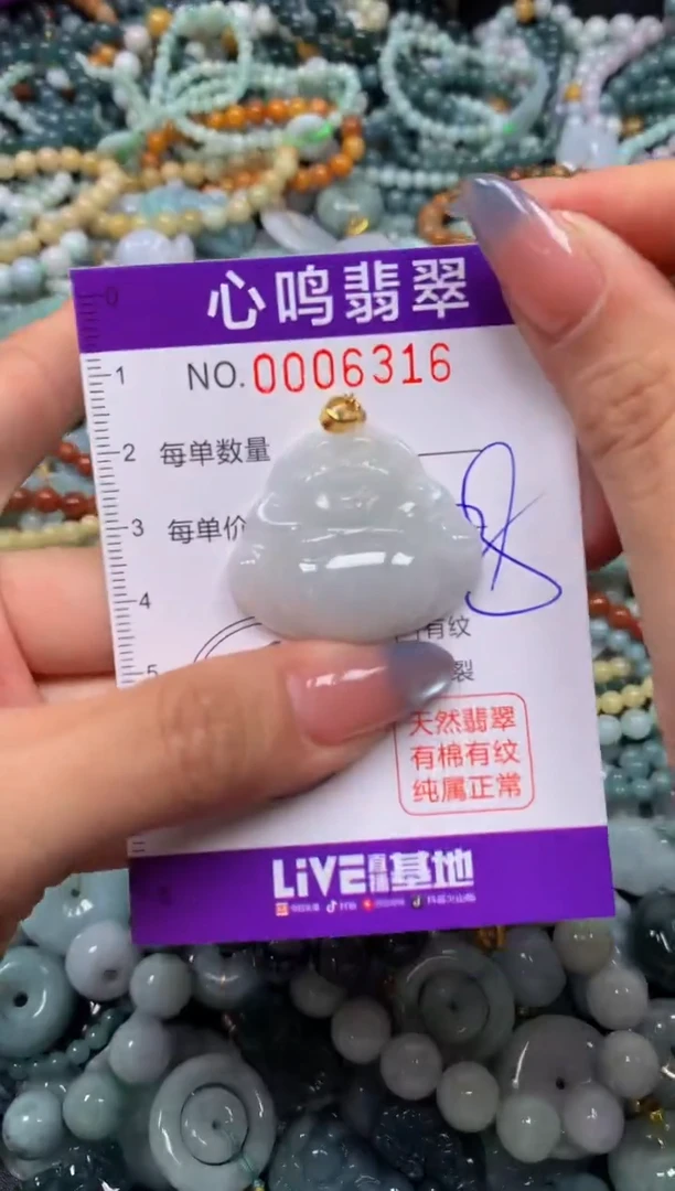 颈饰未镶嵌翡翠闪购006316