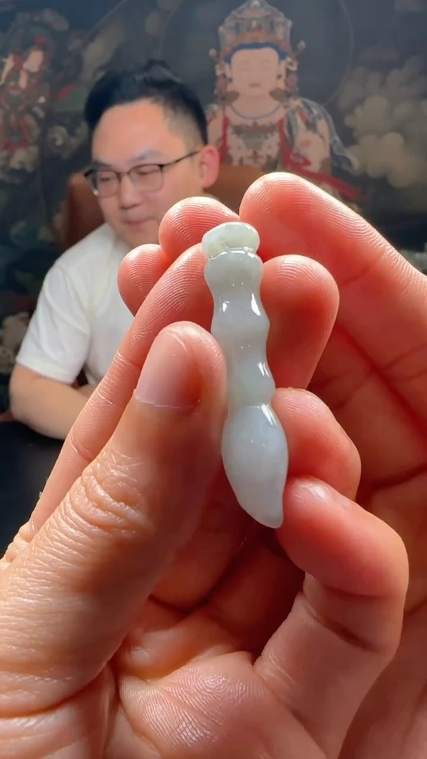 【闪购商品】定制翡翠未镶嵌L-@@QJXC11774