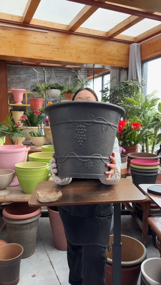 40*33/MK40A/黑色葡萄藤浮雕外贸尾单