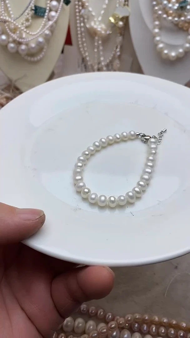 【闪购商品】淡水珍珠颈饰未镶嵌19