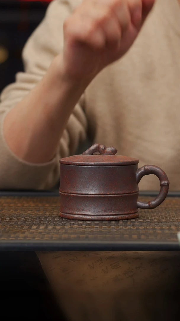 【闪购商品】紫砂茶壶04空山造器 盖杯