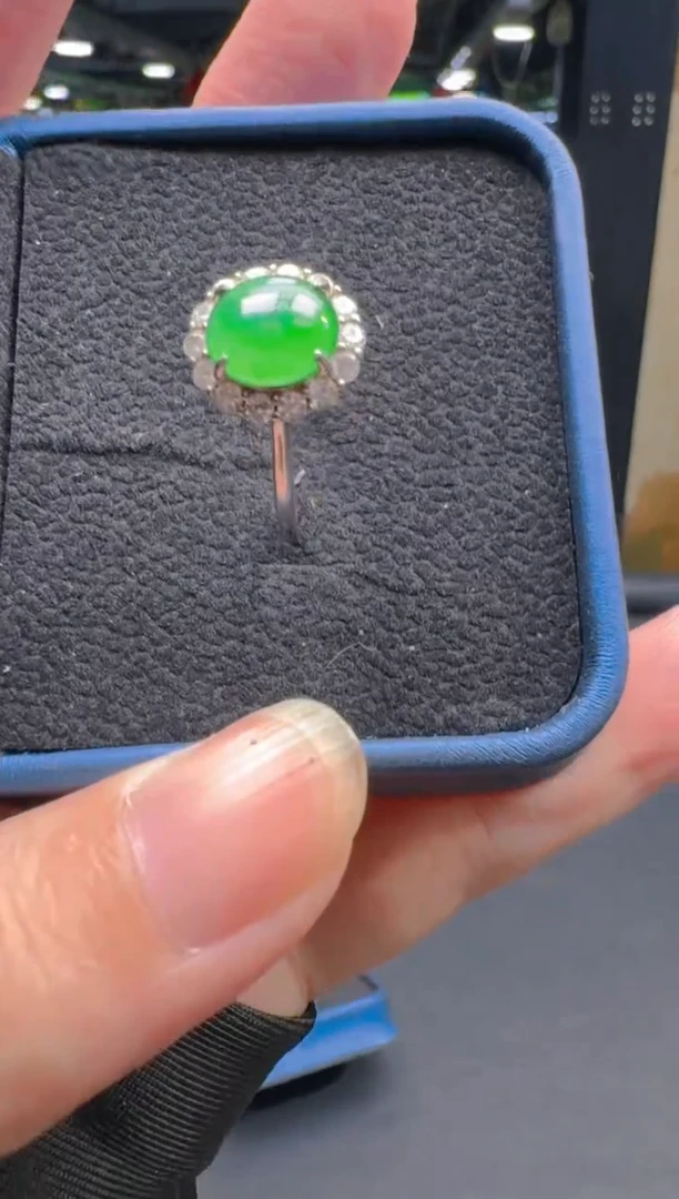 未镶嵌戒指翡翠若**宝1003944105
