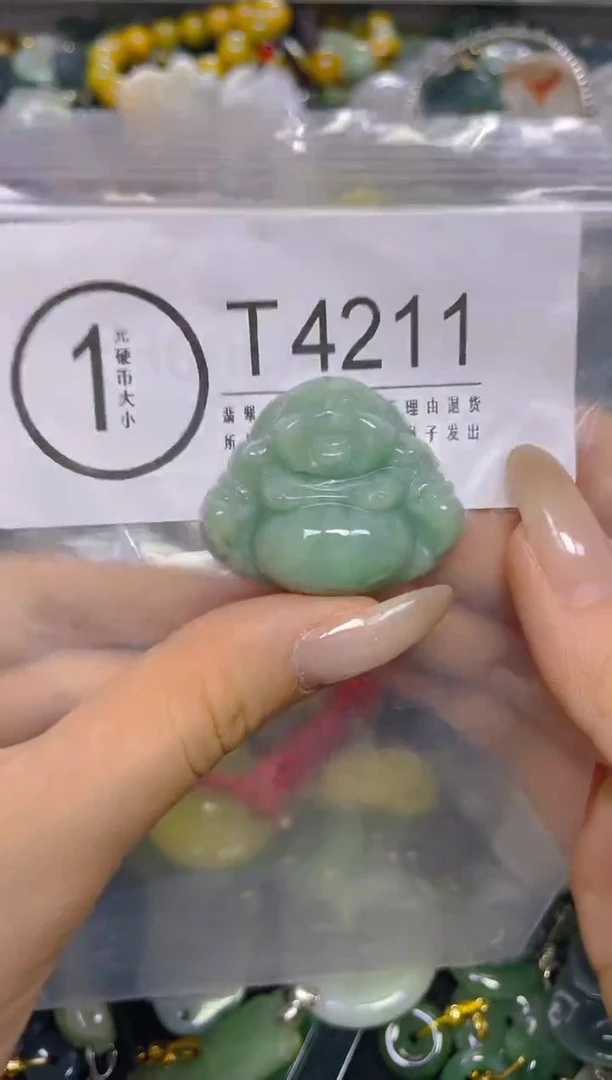 颈饰未镶嵌翡翠/ T /翡翠A货，一件也是批发价