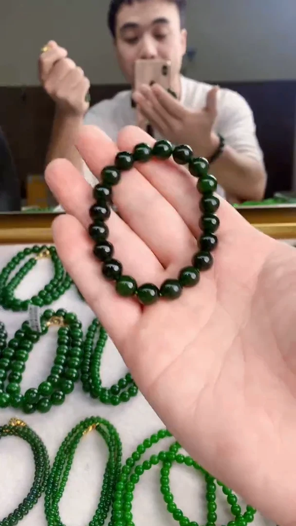 项链未镶嵌和田玉卡10单圈