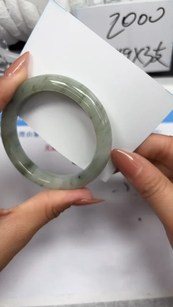 未镶嵌手镯石英质玉A105-55/56/57