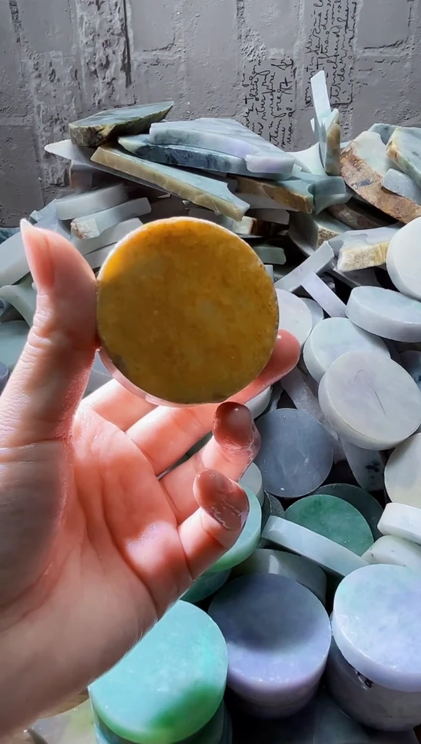 裸石翡翠天然翡翠A货玉 南 813