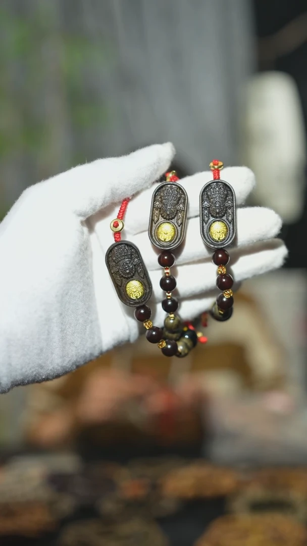 【闪购商品】檀香紫檀（小叶紫檀）手串/手链扎基拉姆红绳款【Z0235】