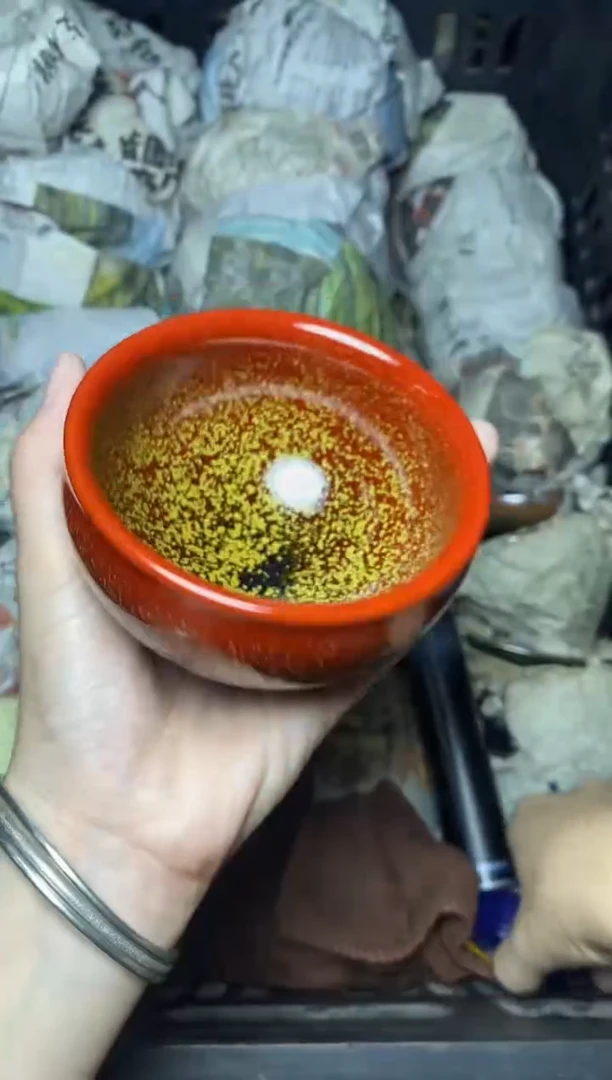 茶盏锦上花 将军 盏三疯建盏茶器