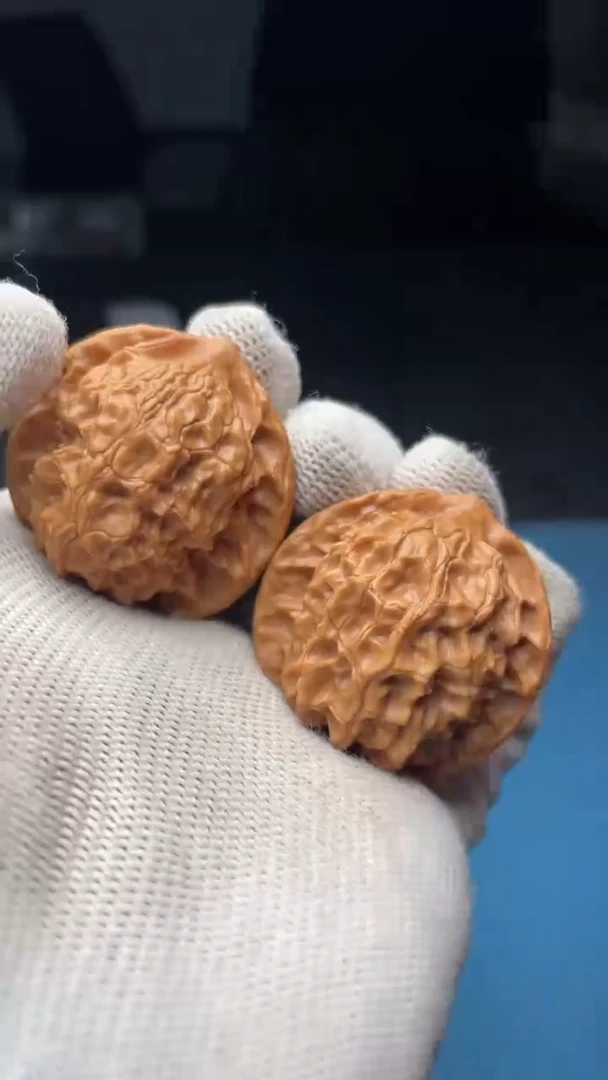 桃核把件a221 玲珑  37尺