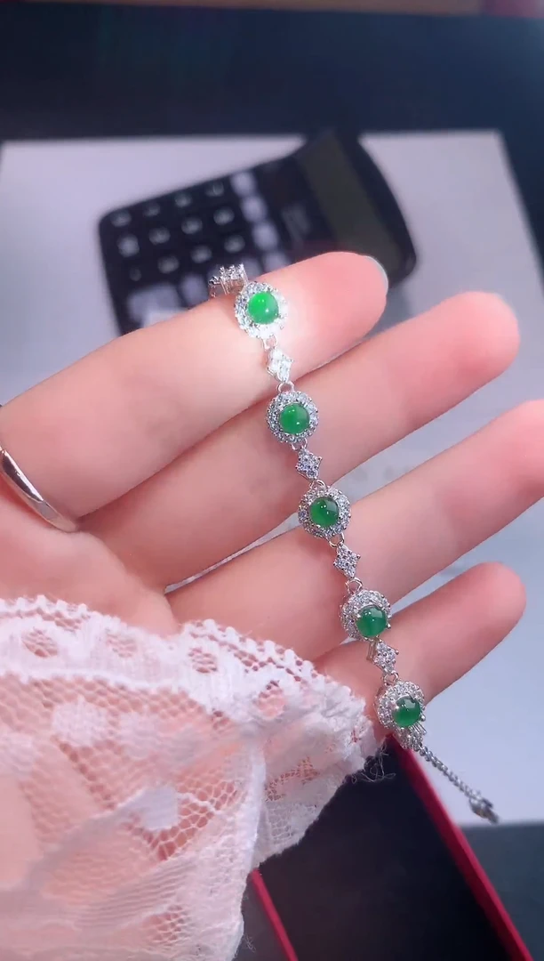 颈饰未镶嵌翡翠0芹0翡翠珠宝721