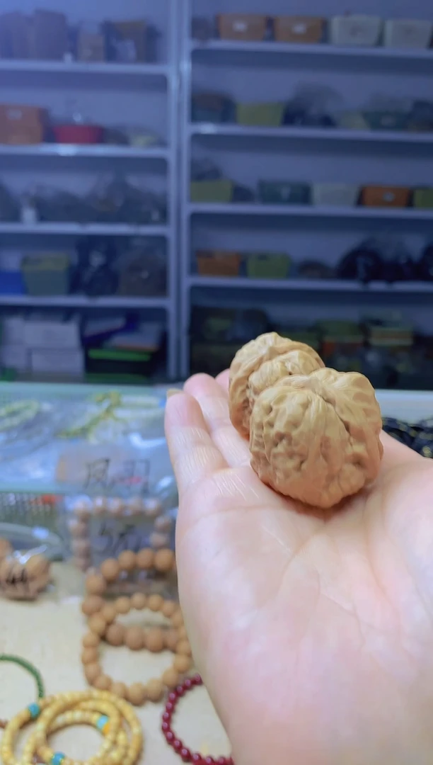 桃核把件一物一拍蛤蟆头核桃