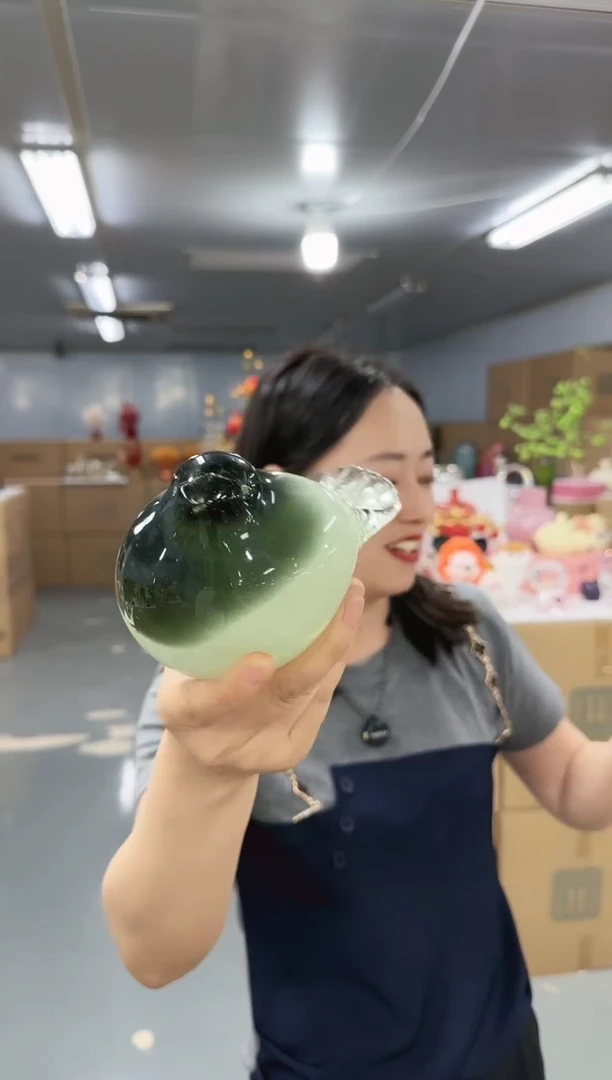 舒*花间集水晶琉璃摆件  鸟