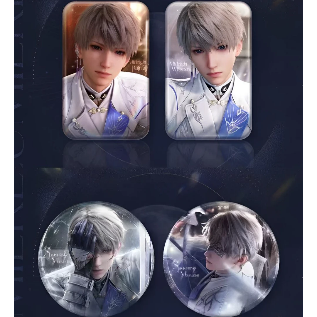 【恋与深空】沈星回·光猎系列马口铁徽章 （官方正版）