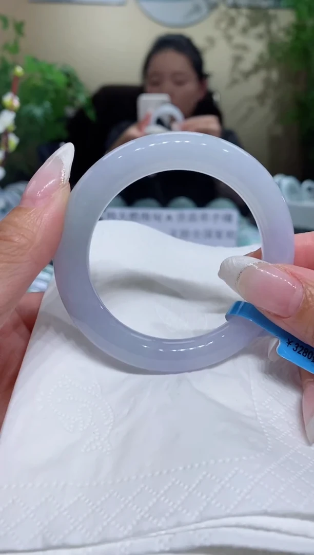 未镶嵌手镯翡翠圈口52.4