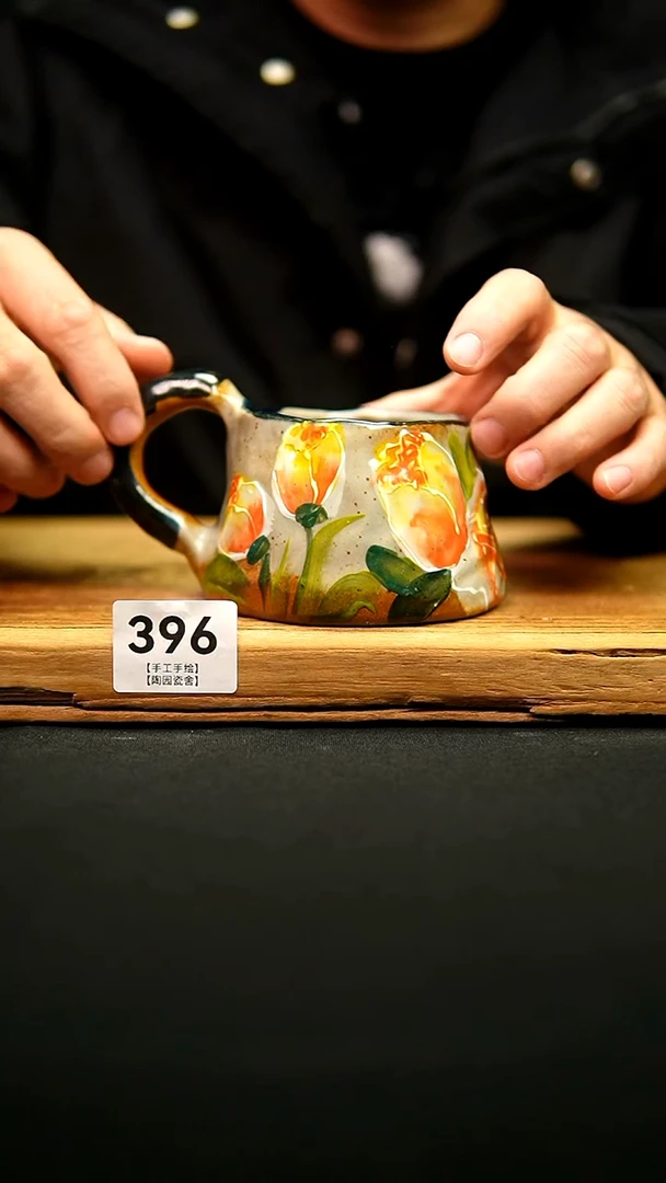 @@陶园瓷舍@@纯手工手绘@高温釉下彩