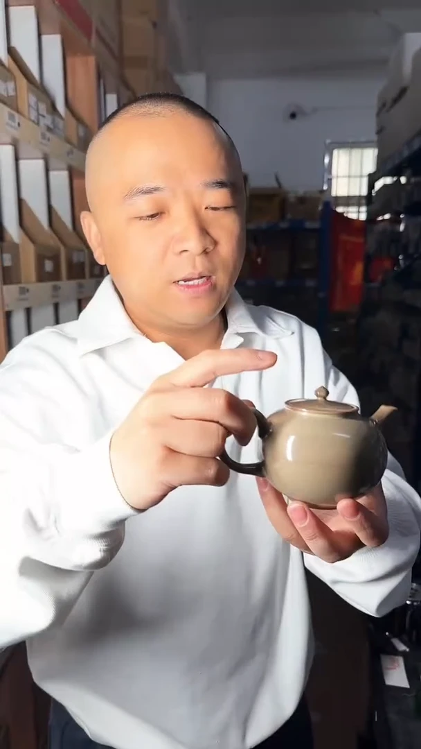 【闪购商品】表哥福利 孤品 问鼎 茶末釉 壶