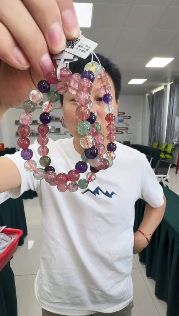 石英质玉手链未镶嵌YW1056 约8mm多样式发一件