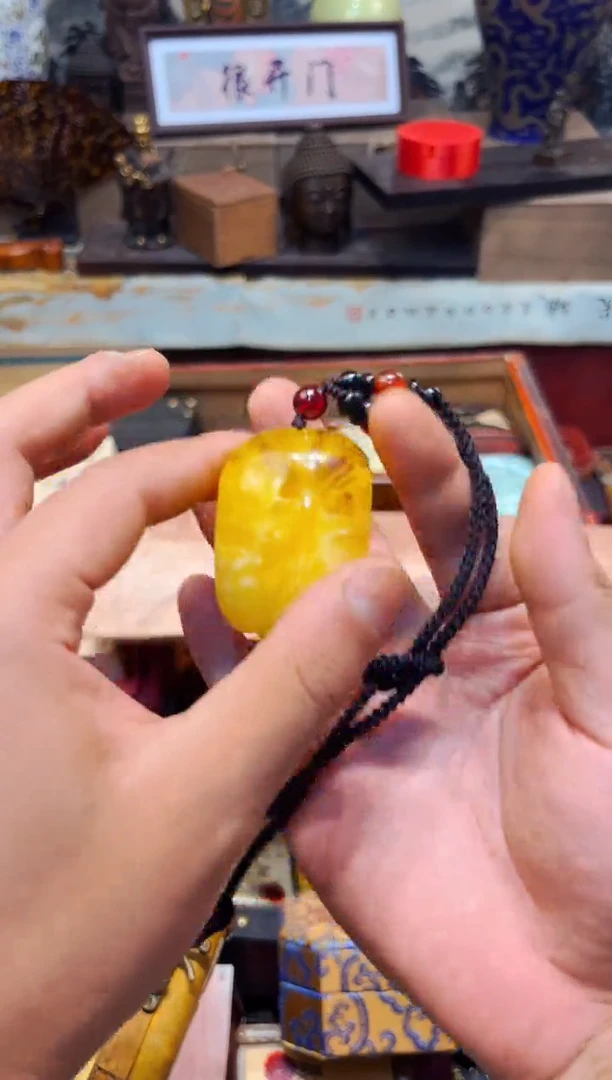 未镶嵌蜜蜡裸石4瑞哥专属高端精品56