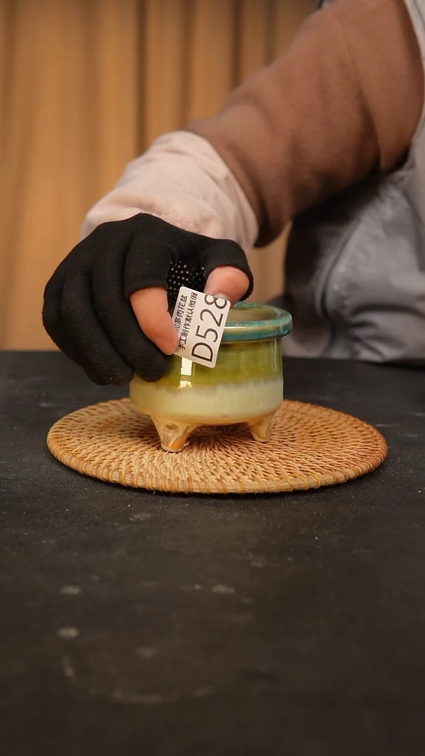 【闪购商品】瓷片景德镇泥泥多肉陶瓷花盆