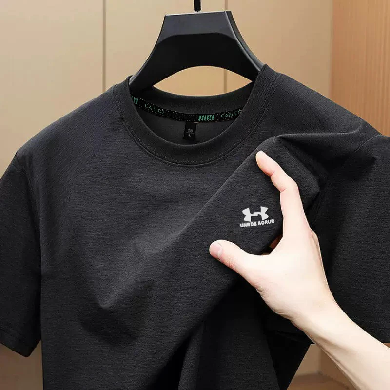 【璐璐专属】豪爵保罗2025夏季休闲圆领短袖百搭潮流男士T恤872116