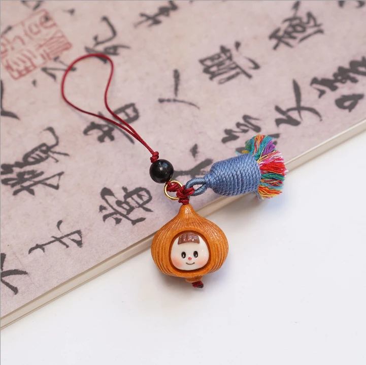 黄金木蒜头小妹挂件（多样性发货）ZC10A212028