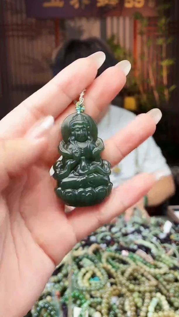 颈饰未镶嵌和田玉多样性发货拍一发一