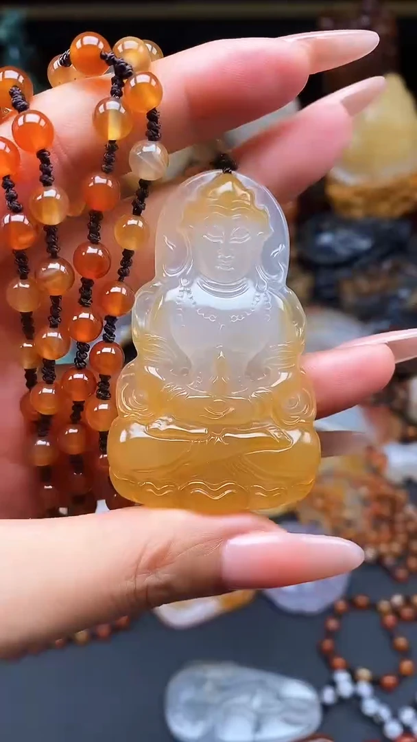 玛瑙/玉髓颈饰未镶嵌dd