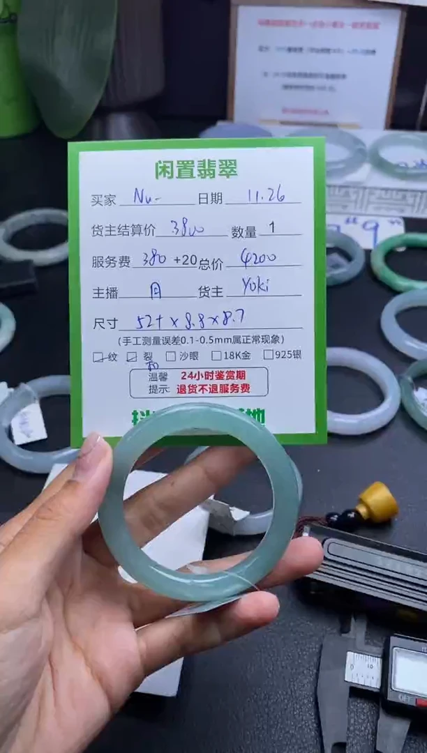 未镶嵌手镯翡翠N****˗手镯