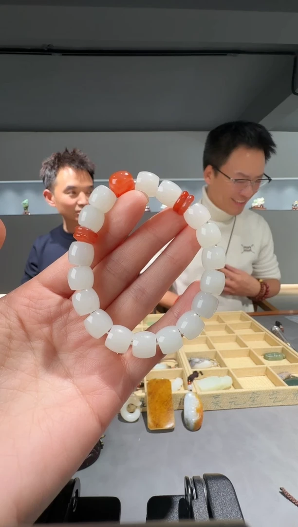 未镶嵌和田玉挂件52-手串   籽