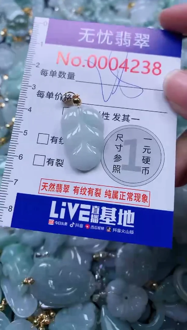 颈饰未镶嵌翡翠4238