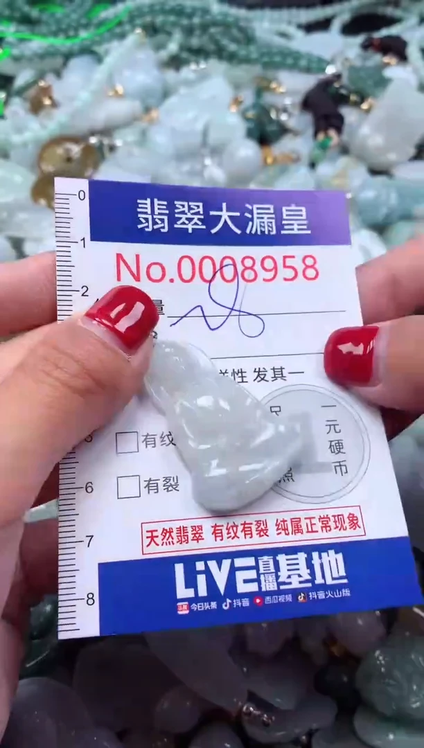 颈饰未镶嵌翡翠8958