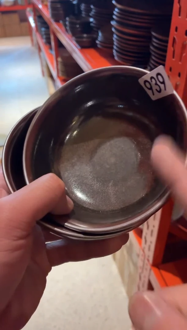 瓷片享*939天目小碗2个