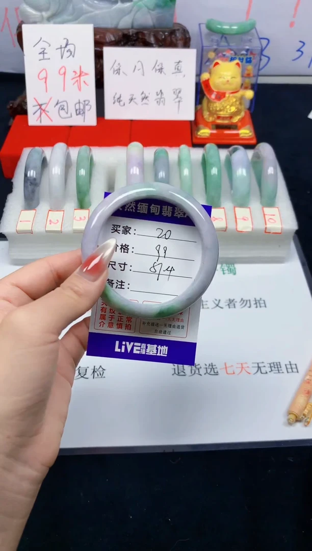 未镶嵌手镯翡翠20