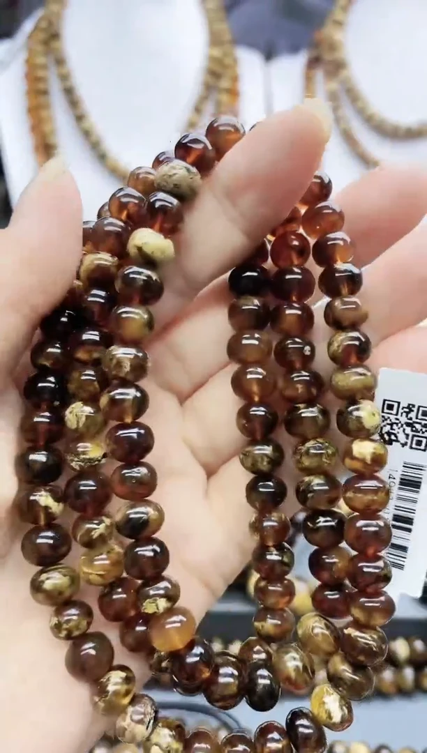 【闪购商品】琥珀颈饰未镶嵌8琥珀