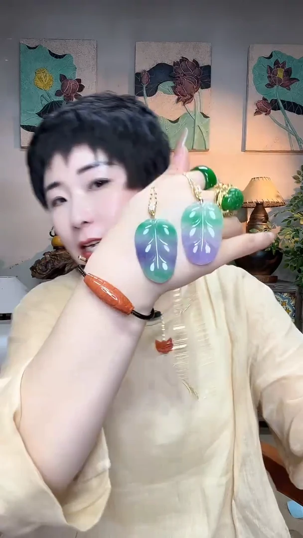 吊坠(赠链)合金翡翠多样性发货842
