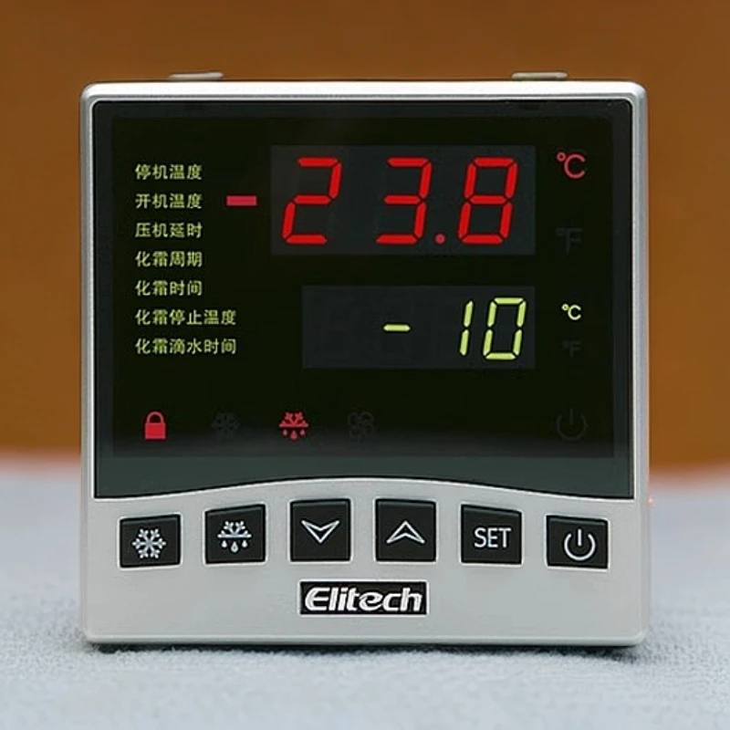 精创LTC-100 微电脑温度控制器 制冷化霜风机 大面板LED分体式