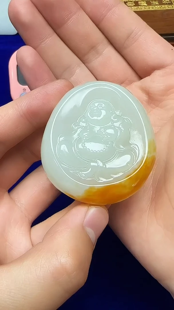 和田玉未镶嵌挂件1