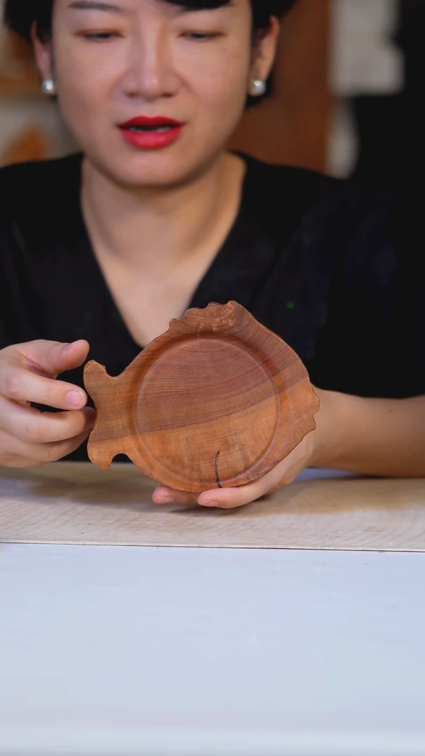 香樟木木壶承3220