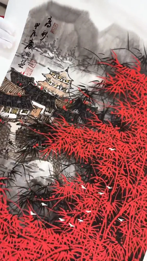 国画65赵隆轩艺术馆李庆兴老师作品