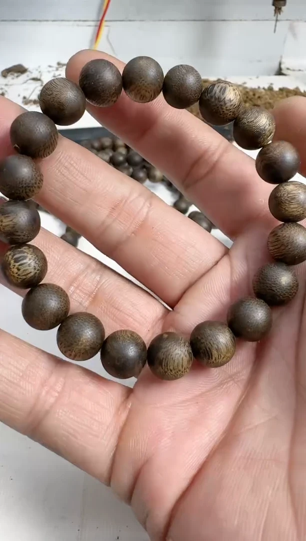 【闪购商品】沉香手串乌身1.0规格单圈9克