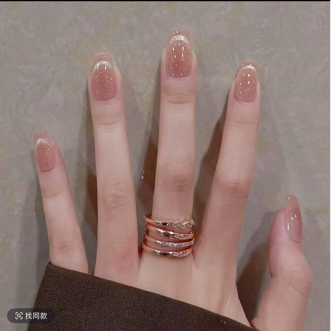 【34】暖阳显白微笑猫眼--手工穿戴甲