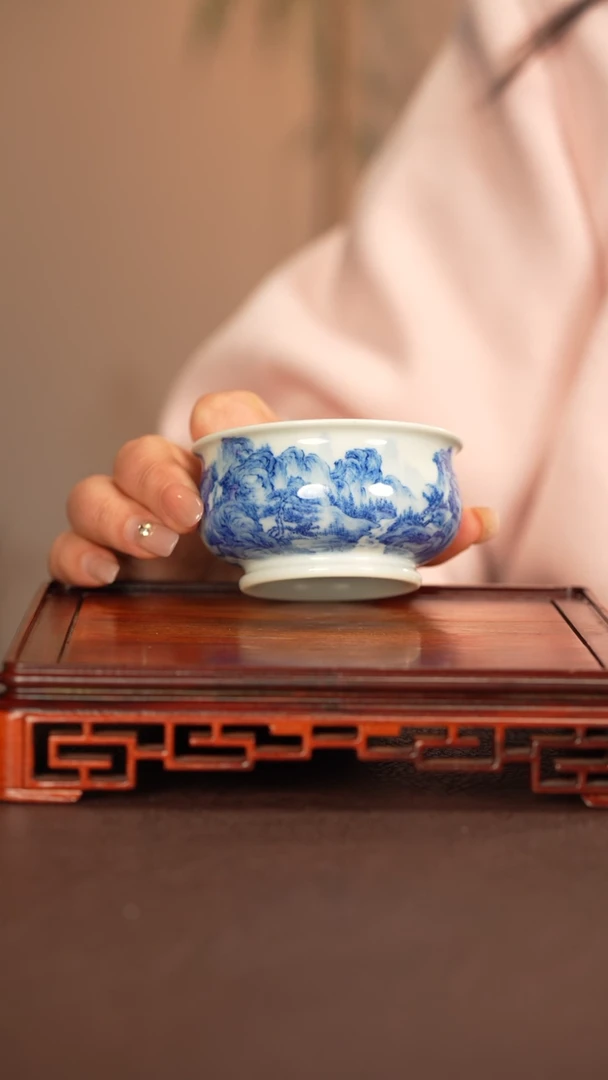 【闪购商品】杯子刘建锋窑景德镇纯手工陶瓷瓷瓷瓷