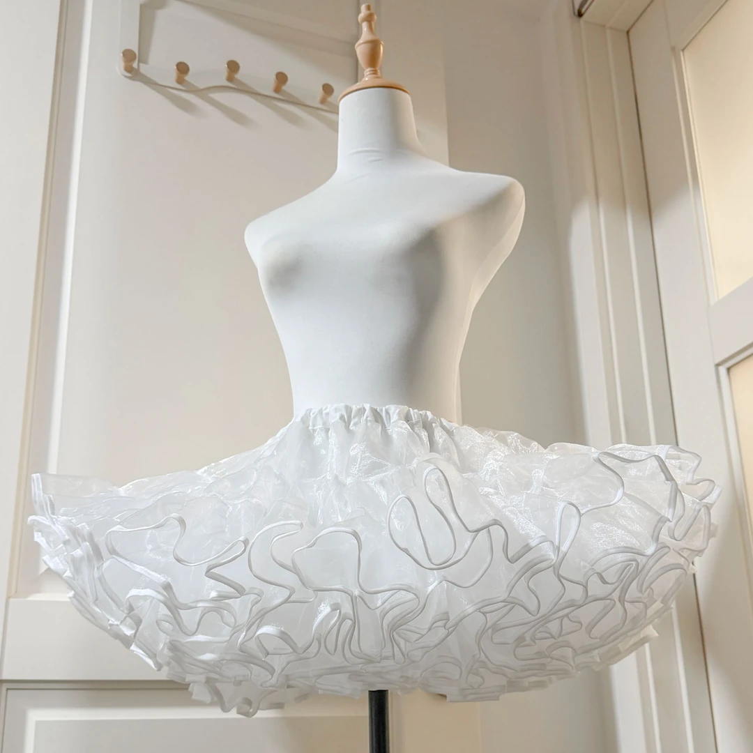 【裙撑】山楂浆果原创洋装暴力云朵撑lolita洛丽塔30CM暴力裙撑