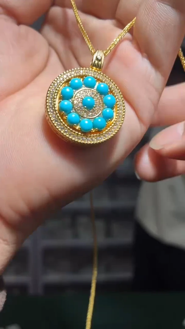 银S925镶嵌绿松石其他（扎德严选）